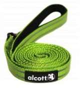 Alcott reflexní vodítko pro psy, zelené, S