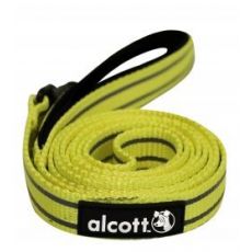 Alcott reflexní vodítko pro psy, žluté, S