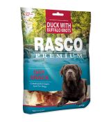 Pochoutka Rasco Premium uzle bůvolí 5cm s kachním masem 230g