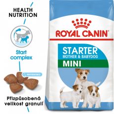 Royal Canin Mini Starter Mother&Babydog granule pro březí nebo kojící feny a štěňata 1 kg