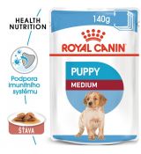 Royal Canin Medium Puppy kapsička pro střední štěňata 140g