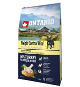 Ontario Dog Mini Weight Control Turkey & Potatoes 6,5 kg