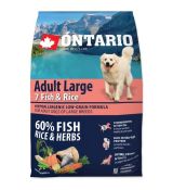 Ontario Dog Adult Large Fish & Rice 2,25kg