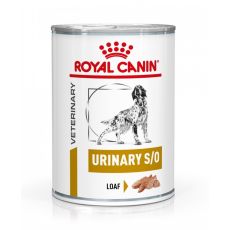 Royal Canin VD Dog Urinary S/O konzerva 410g
