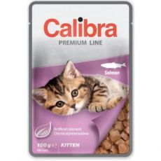 Calibra Cat kapsa Kitten losos v omáčce 100g