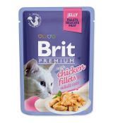Kapsička Brit Premium Cat Delicate Fillets in Jelly with Chicken 85g