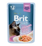 Kapsička Brit Premium Cat Delicate Fillets in Gravy with Salmon for Sterilised 85g