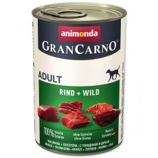 Konzerva Animonda Gran Carno hovězí + zvěřina 400g