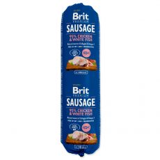 Salám Brit Premium Dog Sausage Chicken & White fish 800g