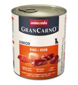 Konzerva Animonda Gran Carno Junior hovězí + kuře 800g