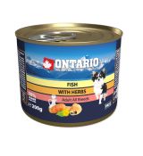 Konzerva Ontario Dog Mini Multi Fish and Salmon Oil 200g