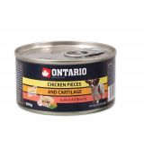 Konzerva Ontario Junior Chicken Pieces + Cartilage 200g