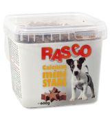 Pochoutka Rasco Dog mini hvězdičky kalciové 500g