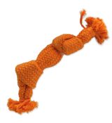 Uzel Dog Fantasy oranžový pískací 2 knoty 22 cm