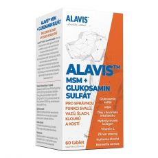 Alavis MSM + Glukosamin sulfát 60tbl.