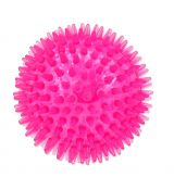 Hračka Dog Fantasy míček pískací růžový 8 cm