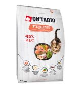 Ontario Cat Sterilised Salmon 6,5kg