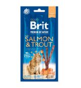 Brit Premium by Nature Cat Sticks with Salmon & Trout 3ks