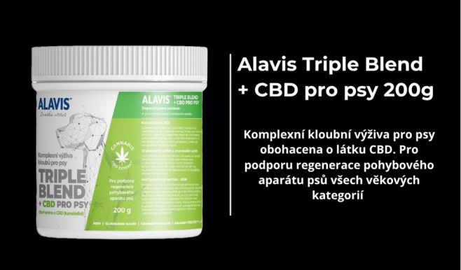 Komplexní kloubní výživa pro psy 🐶 obohacená o účinnou látku CBD 🌿. Navržena pro podporu regenerace pohybového aparátu u...
